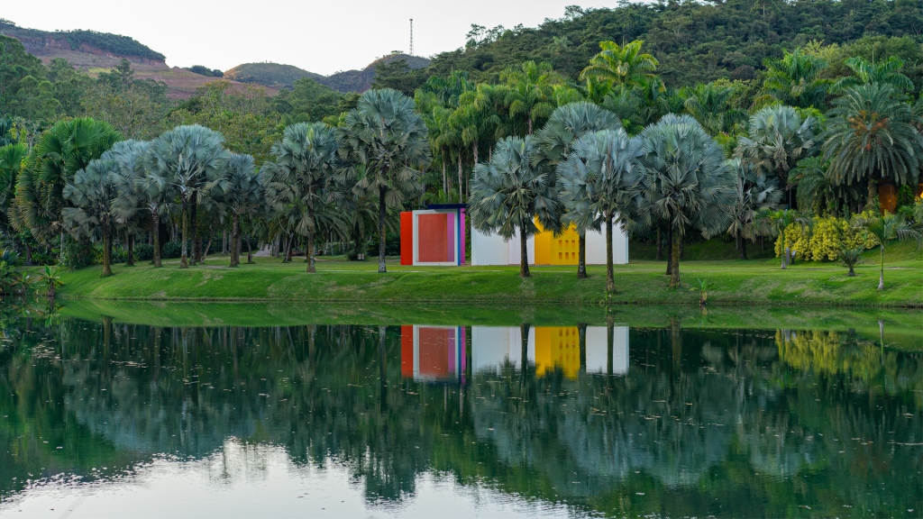 Latin America's largest outdoor art center, Inhotim. This beautiful art center lies within the metropolitan area of Belo Horizante, in Brumadinho. 