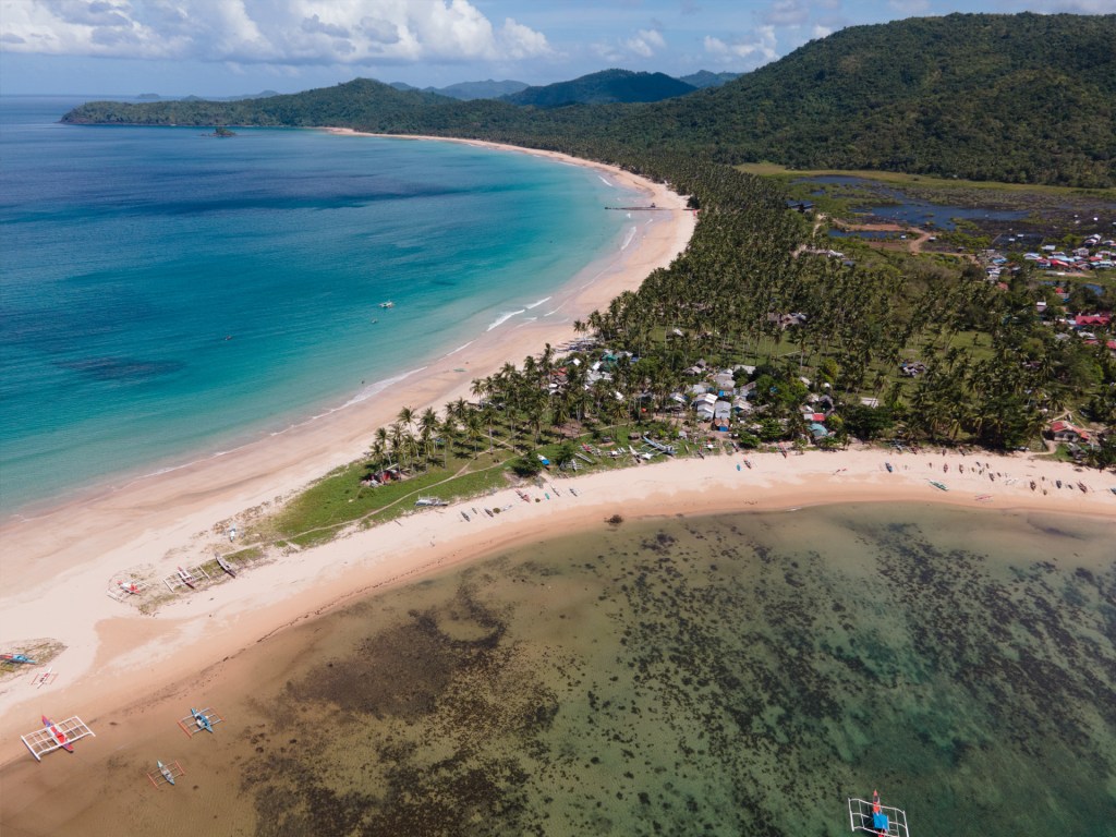 Napcan Beach in El Nido, Philippines.