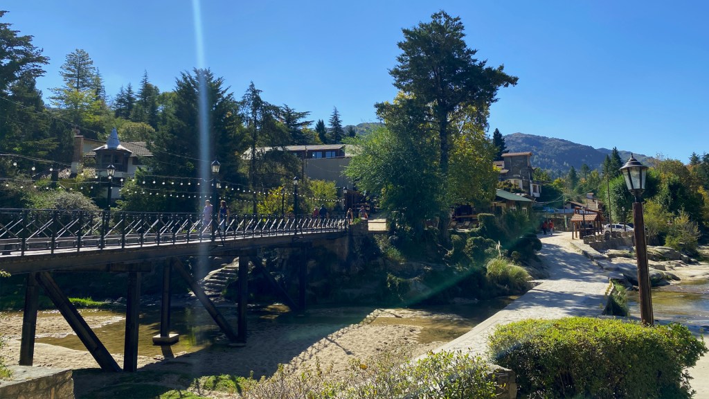 A small German village in Argentina named La Cumbrecita.